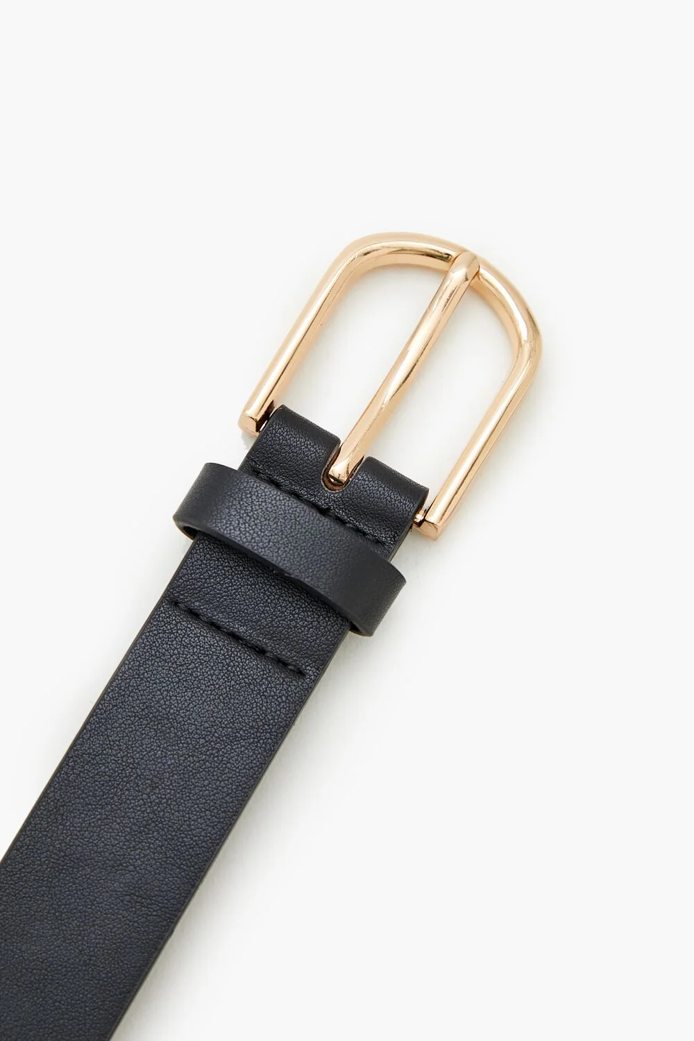 Faux Leather Buckle Belt - Image 23