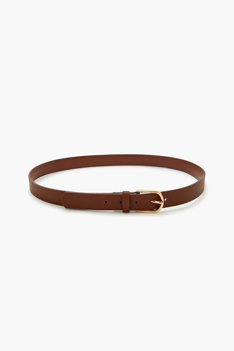 Faux Leather Buckle Belt - Image 24