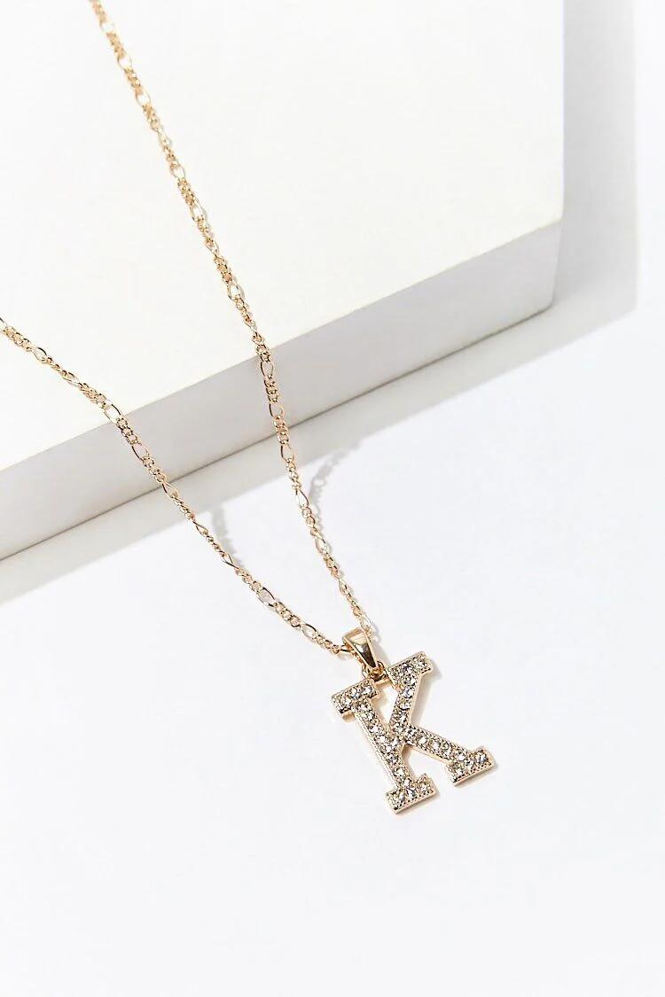 Initial Pendant Necklace - Image 2
