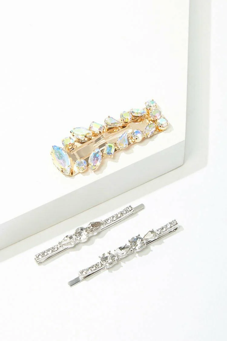 Rhinestone Bobby Pin Set - Image 2