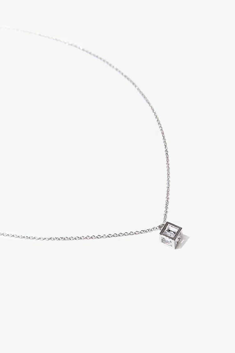Cube Charm Necklace - Image 5
