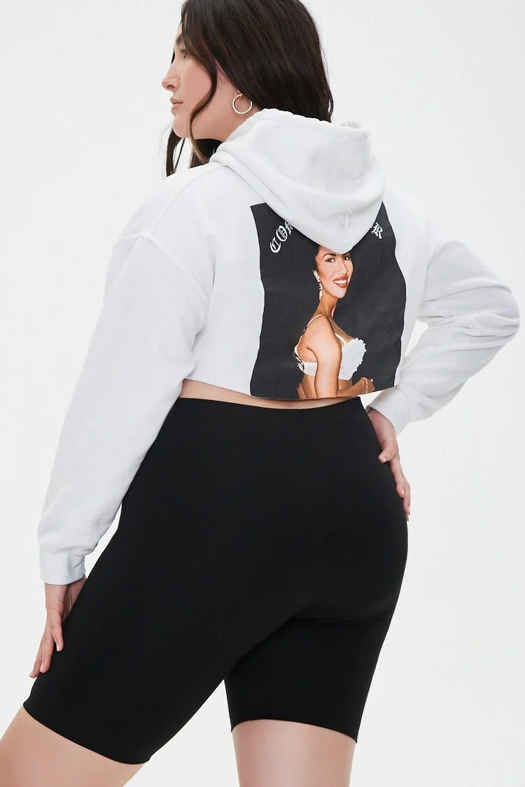 Plus Size High-Rise Biker Shorts - Image 4