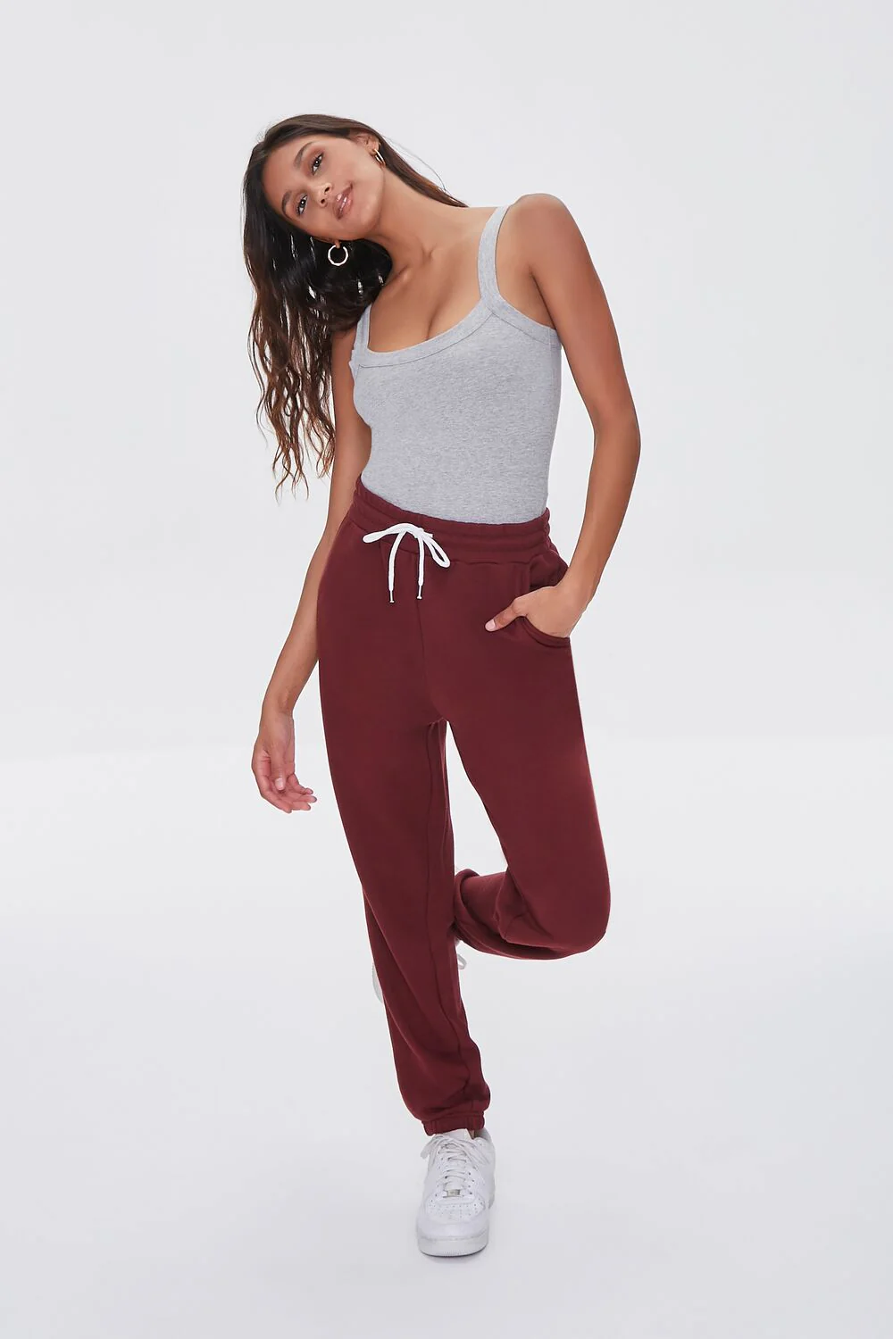 Drawstring Waist Joggers - Image 10