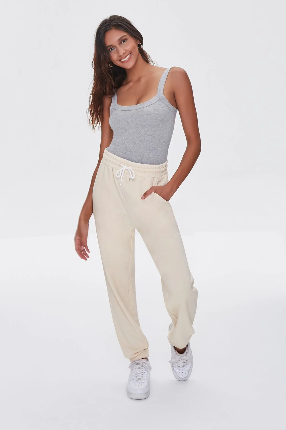 Drawstring Waist Joggers - Image 6