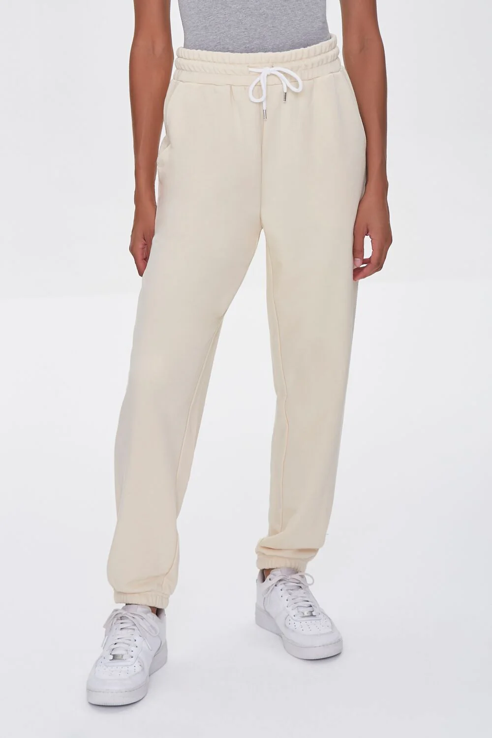 Drawstring Waist Joggers - Image 7