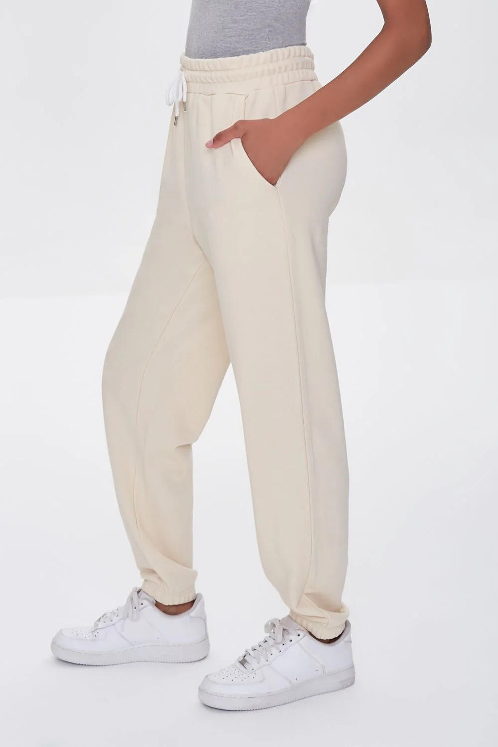 Drawstring Waist Joggers - Image 8