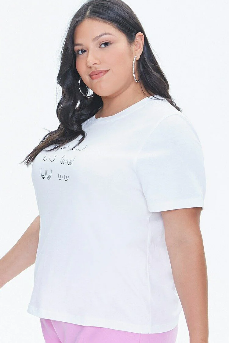 Plus Size Stand Up To Cancer Graphic Tee - Image 2