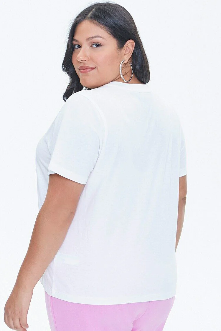 Plus Size Stand Up To Cancer Graphic Tee - Image 3