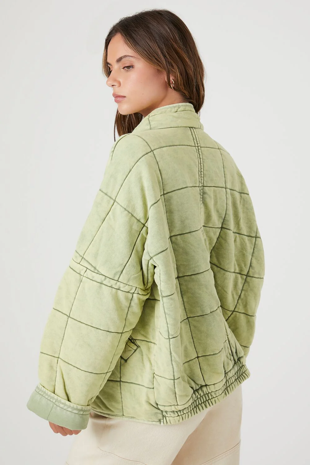 Quilted Zip-Up Jacket - Image 14