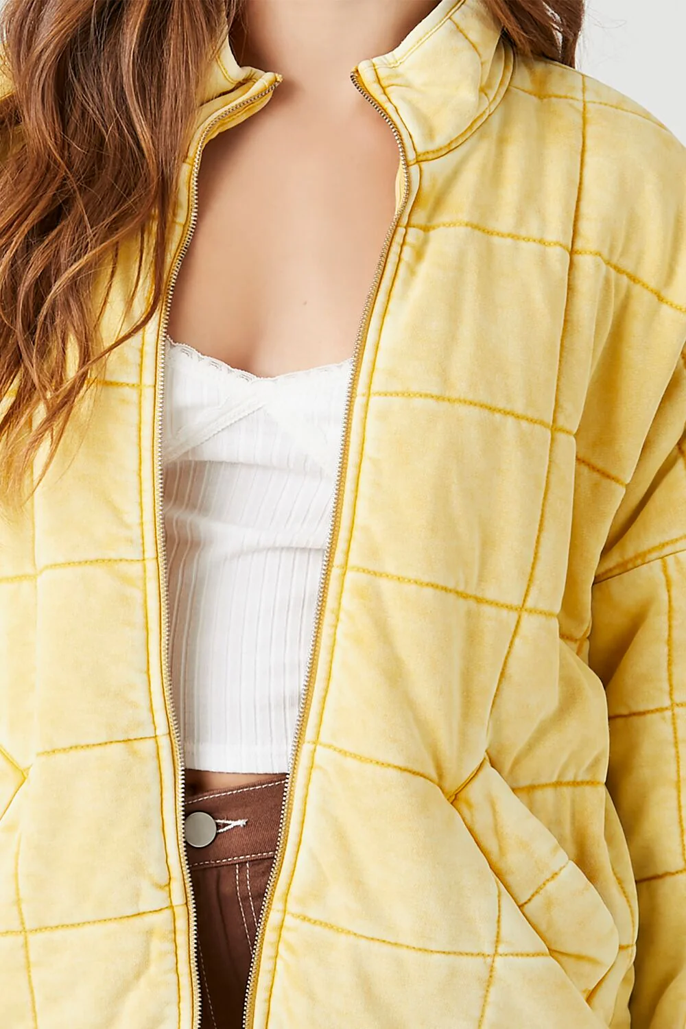 Quilted Zip-Up Jacket - Image 45