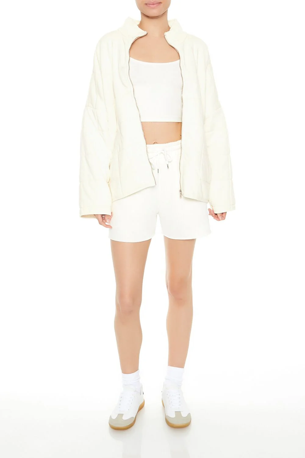 Quilted Zip-Up Jacket - Image 53
