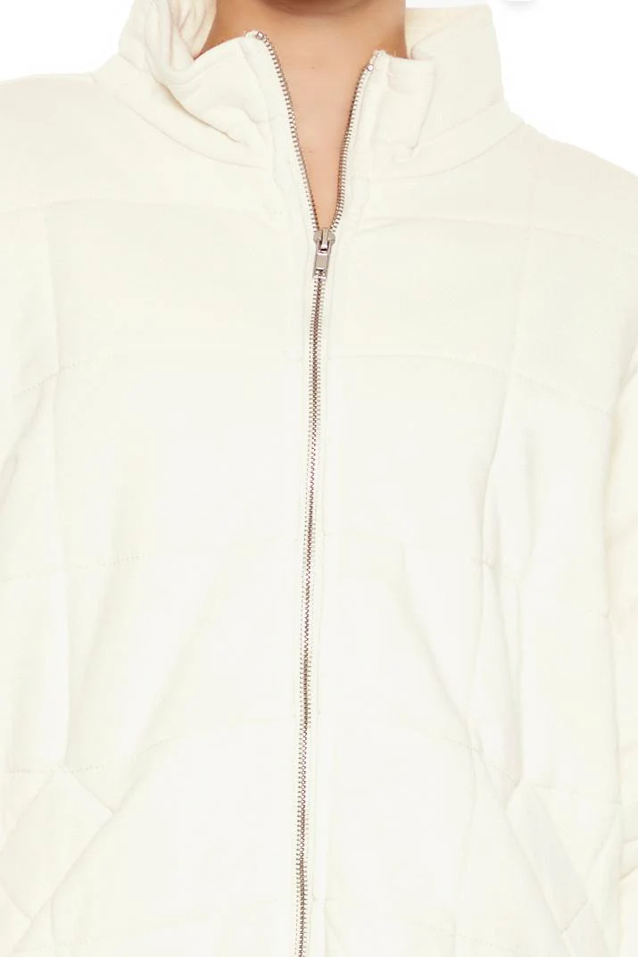 Quilted Zip-Up Jacket - Image 54