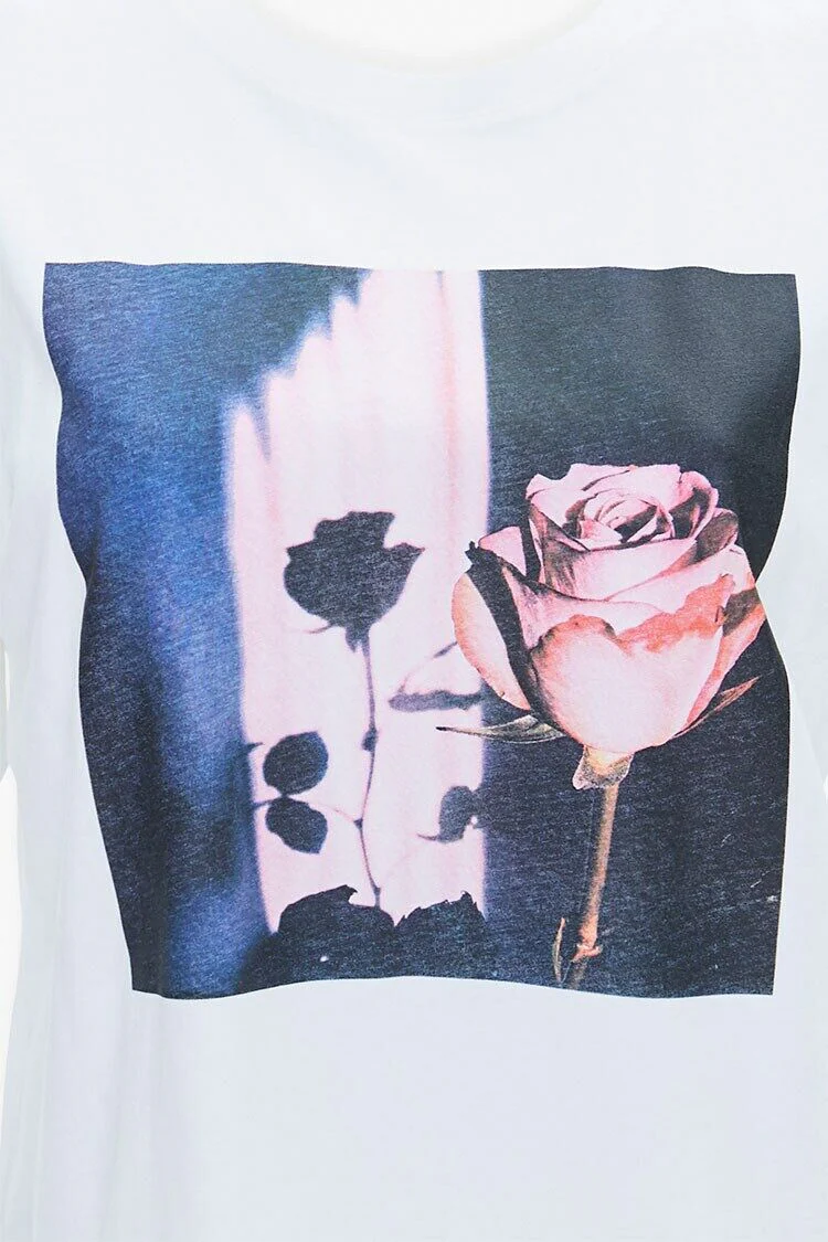 Plus Size Rose Tee - Image 3