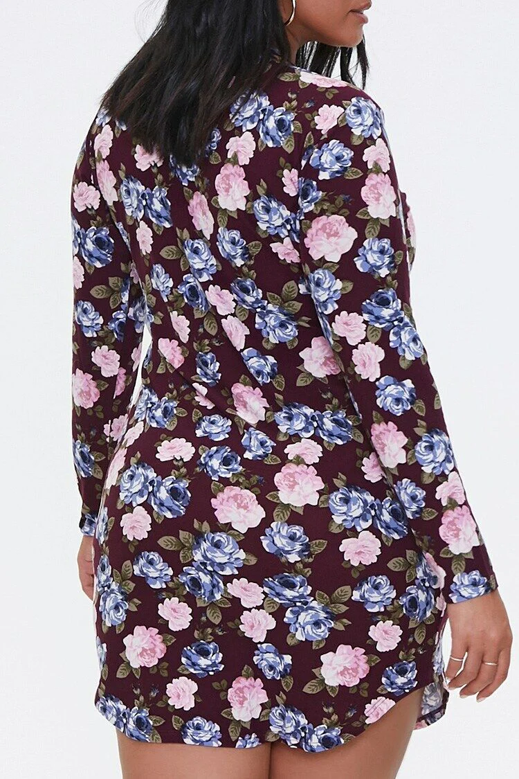 Plus Size Cutout Bodycon Dress - Image 3