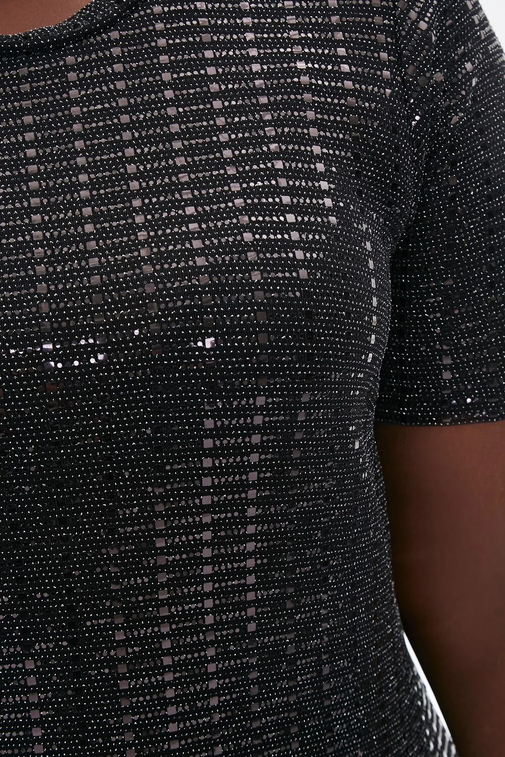 Plus Size Sequin Mini Dress - Image 5
