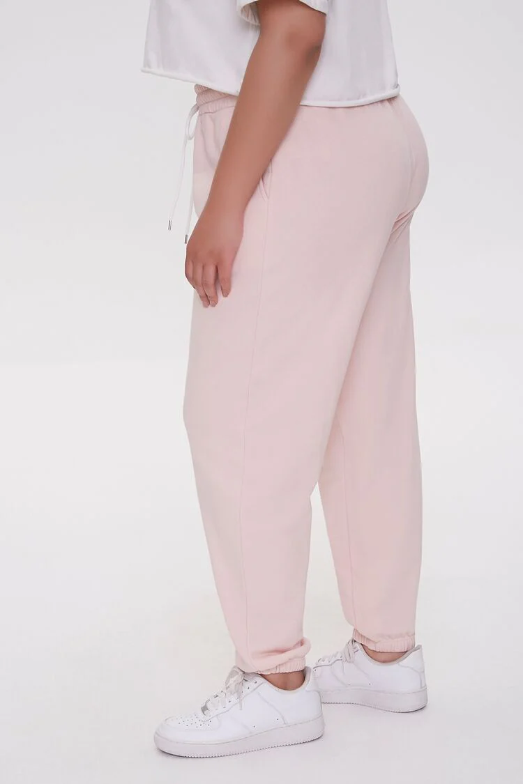 Plus Size Fleece Joggers - Image 3
