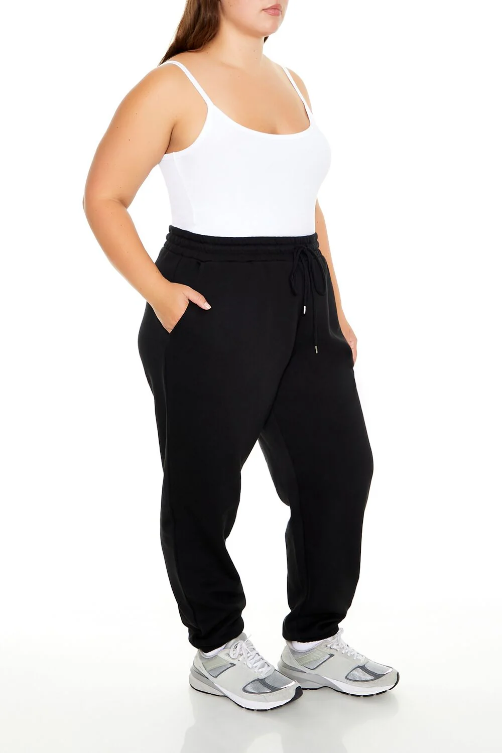 Plus Size Fleece Joggers - Image 7