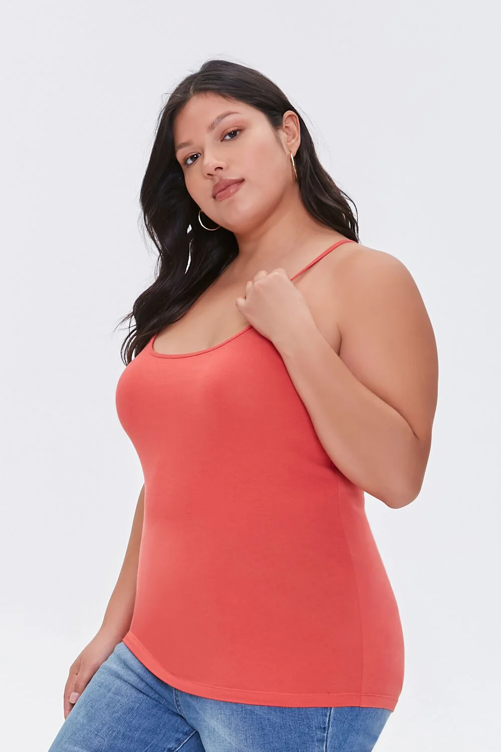 Plus Size Cotton Basic Cami - Image 10