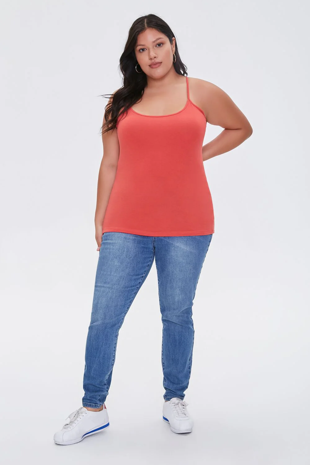 Plus Size Cotton Basic Cami - Image 12