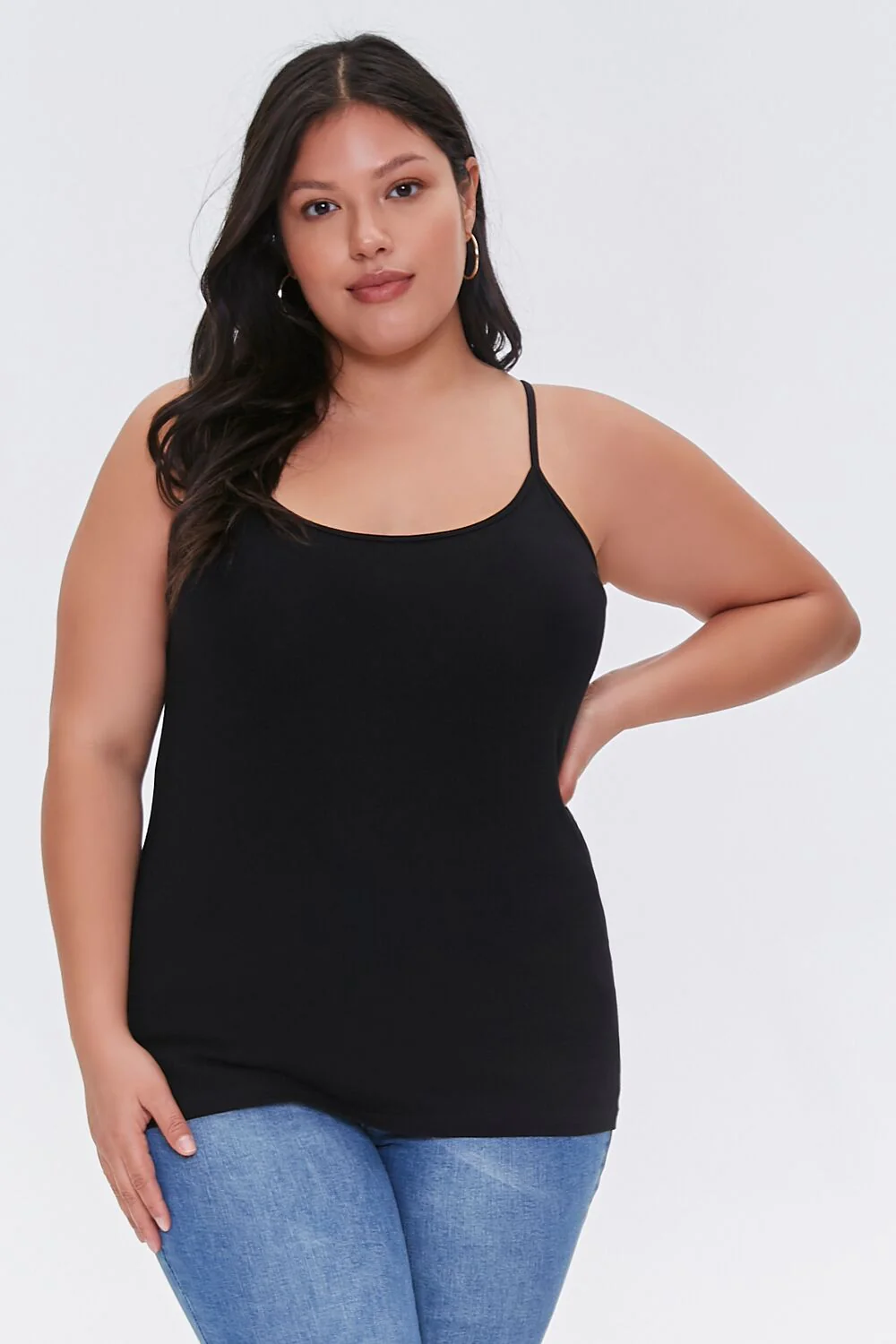 Plus Size Cotton Basic Cami - Image 2