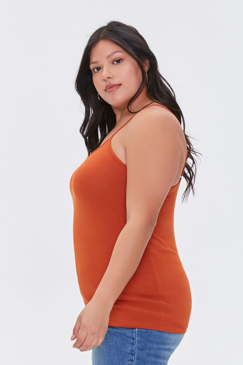 Plus Size Cotton Basic Cami - Image 6