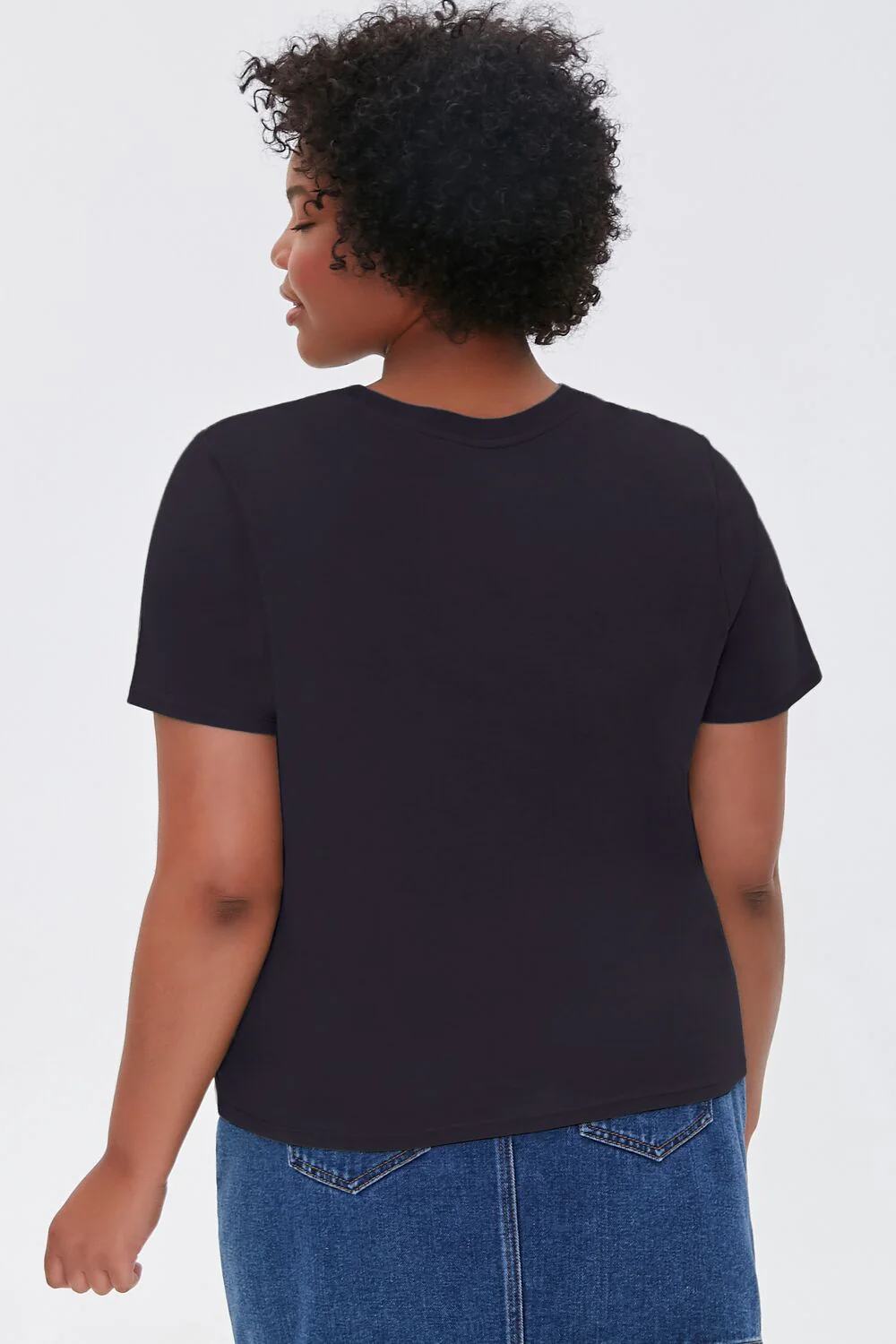 Plus Size Basic Tee - Image 3