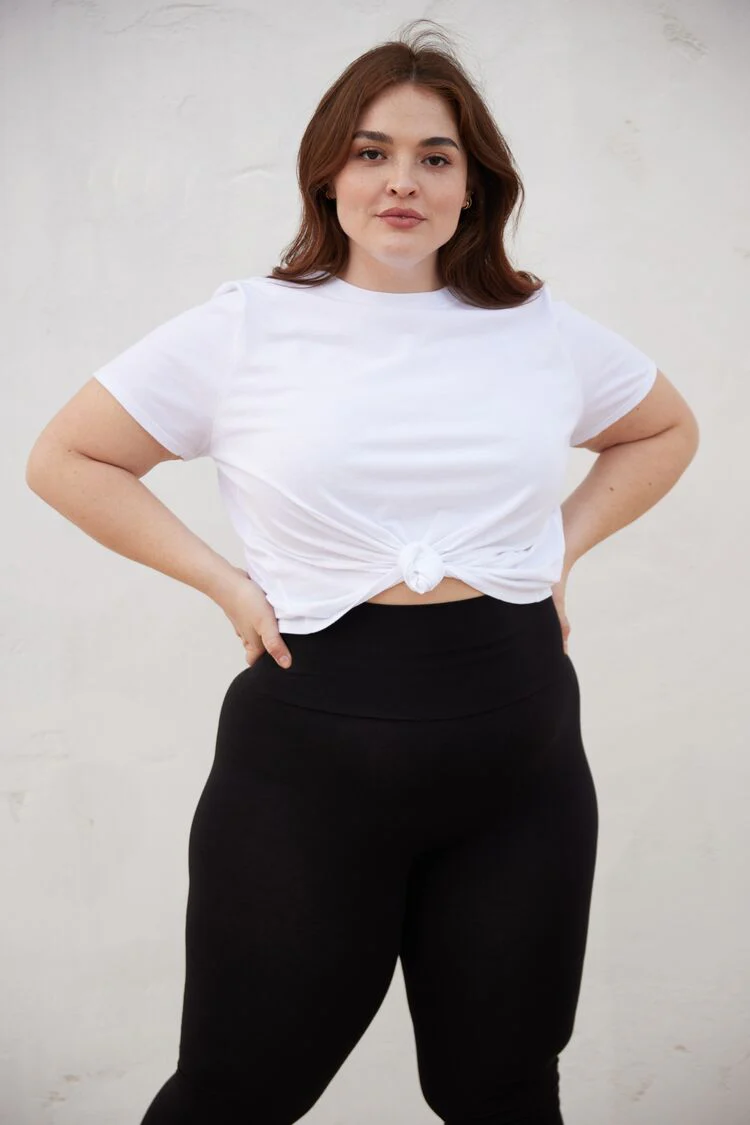 Plus Size Basic Tee - Image 6