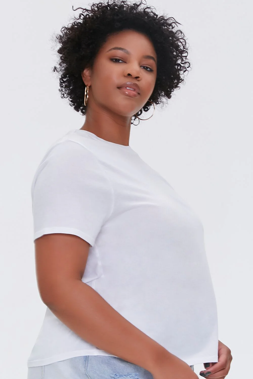 Plus Size Basic Tee - Image 7