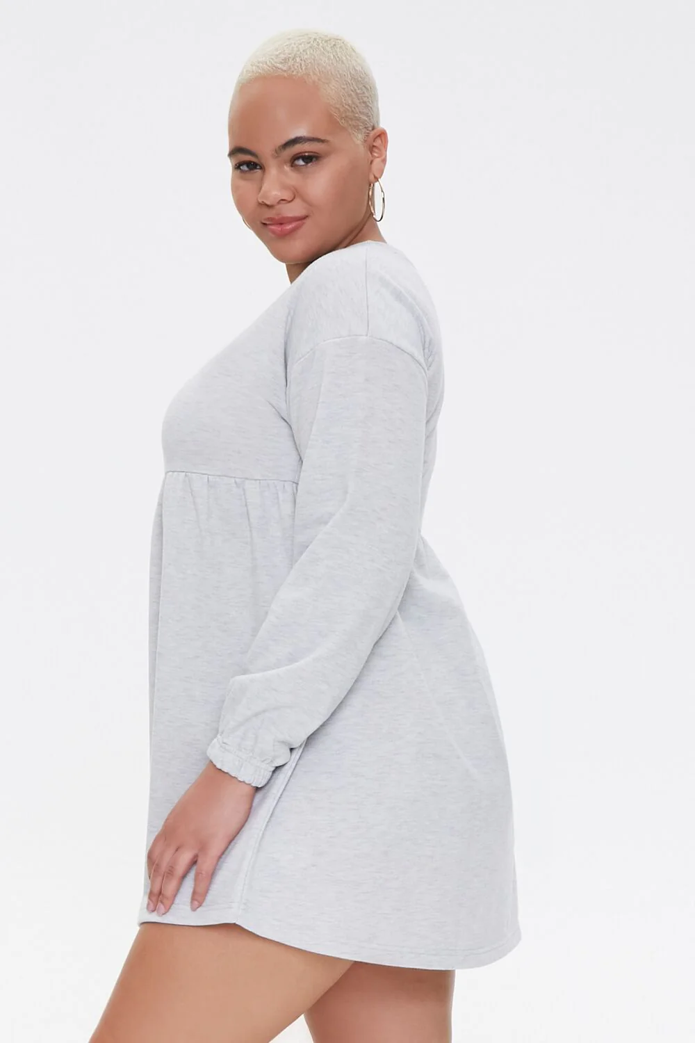 Fleece Mini Dress - Image 2