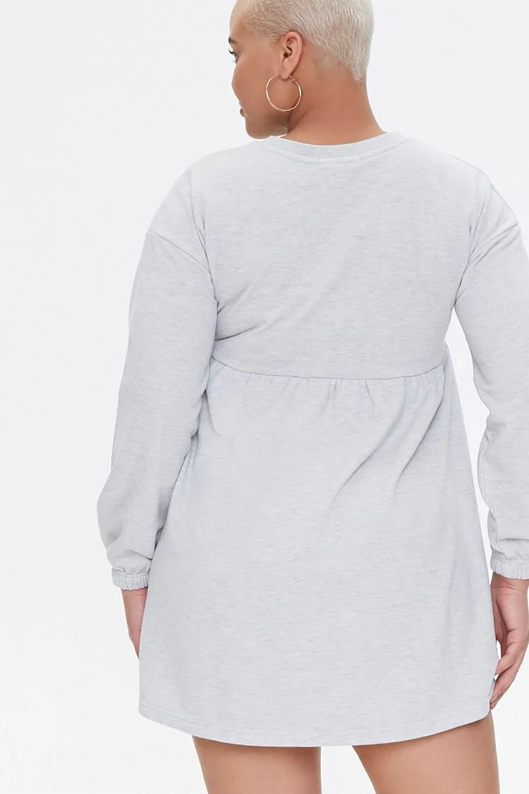 Fleece Mini Dress - Image 3