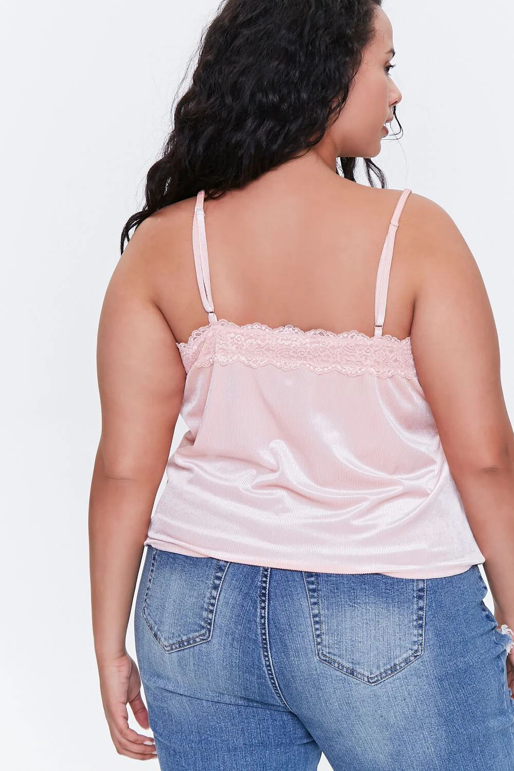 Plus Size Lace-Trim Cami - Image 3
