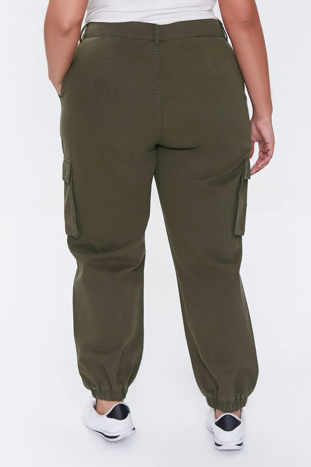 Plus Size Distressed Joggers - Image 4