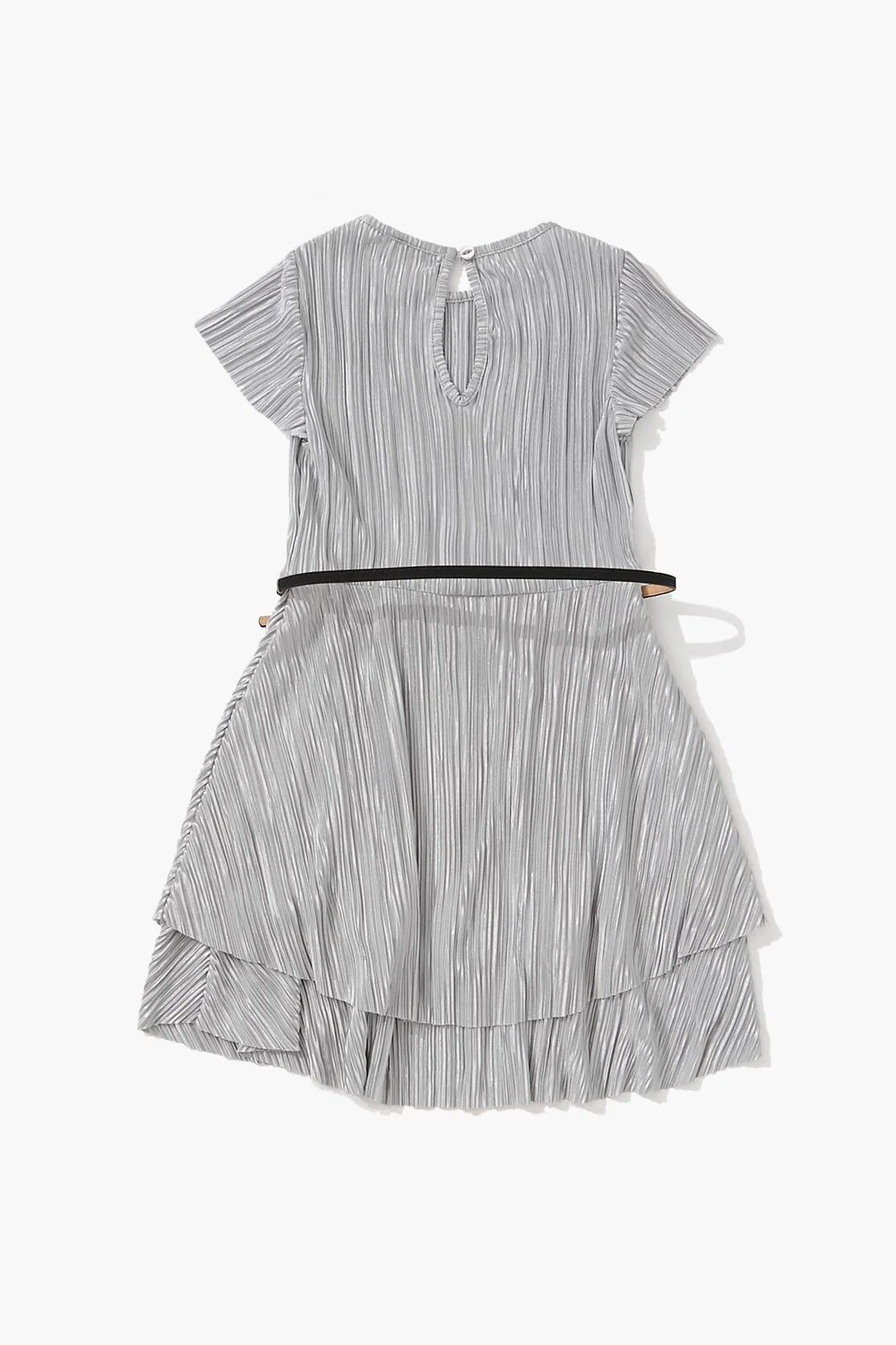 Girls Belted Pleated Dress (Kids) - Image 2