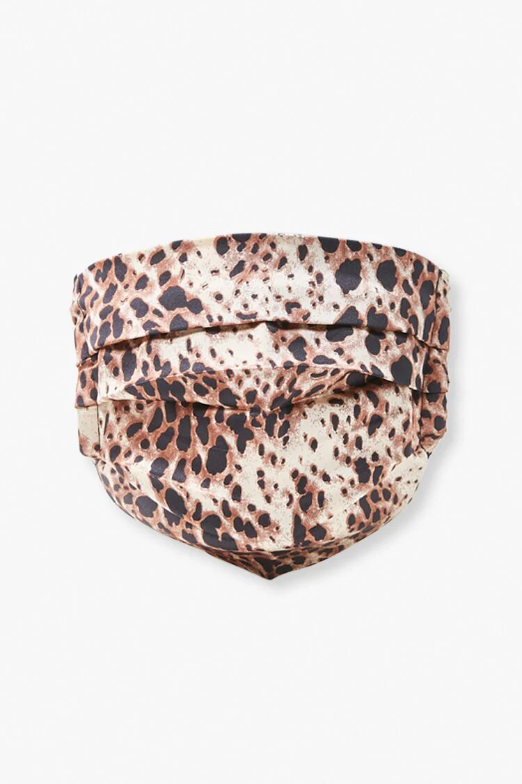 Cheetah Print Face Mask - Image 2