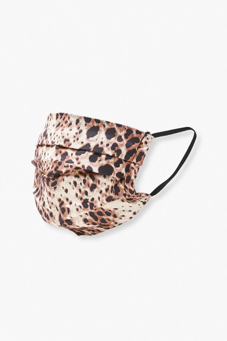 Cheetah Print Face Mask - Image 3