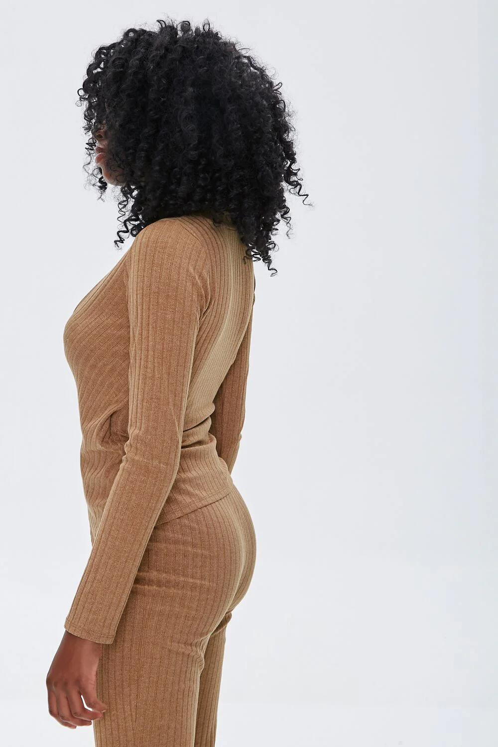 Ribbed Crossover Top - Image 2