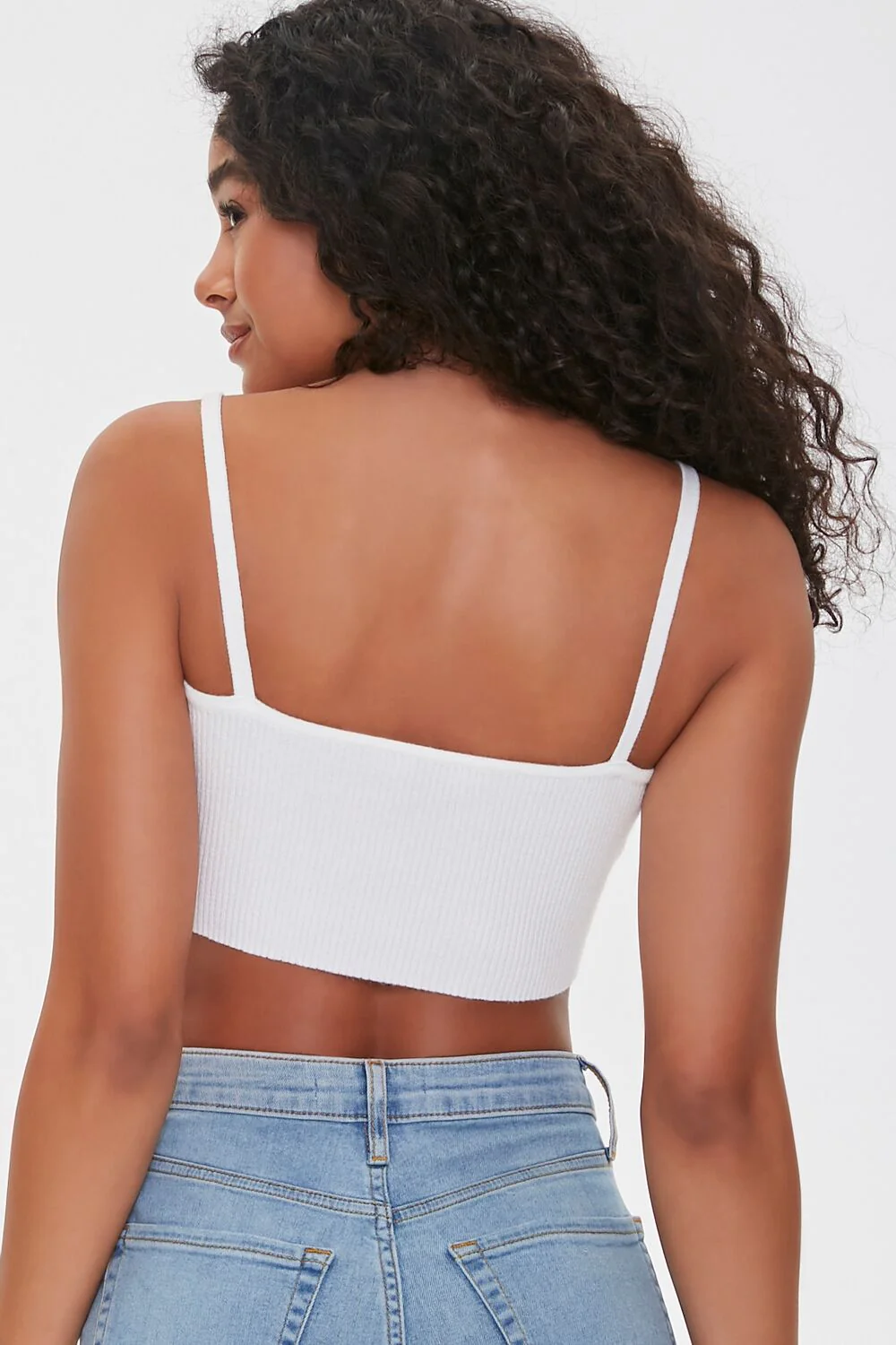 Crisscross Cropped Cami - Image 3