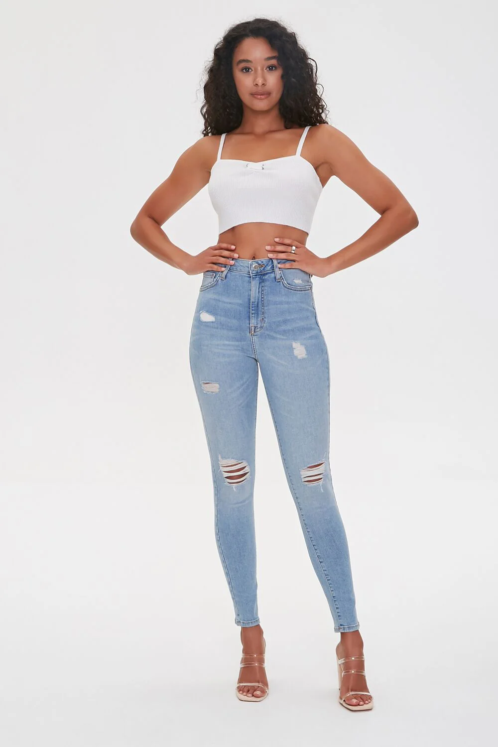 Crisscross Cropped Cami - Image 4