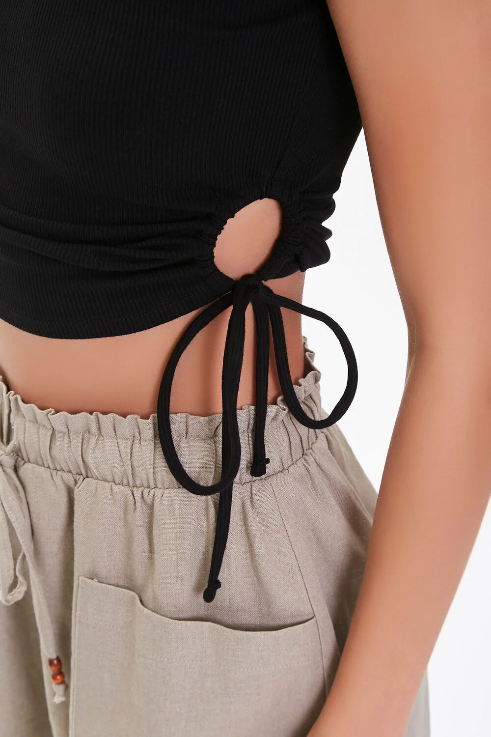 O-Ring Cropped Tee - Image 5