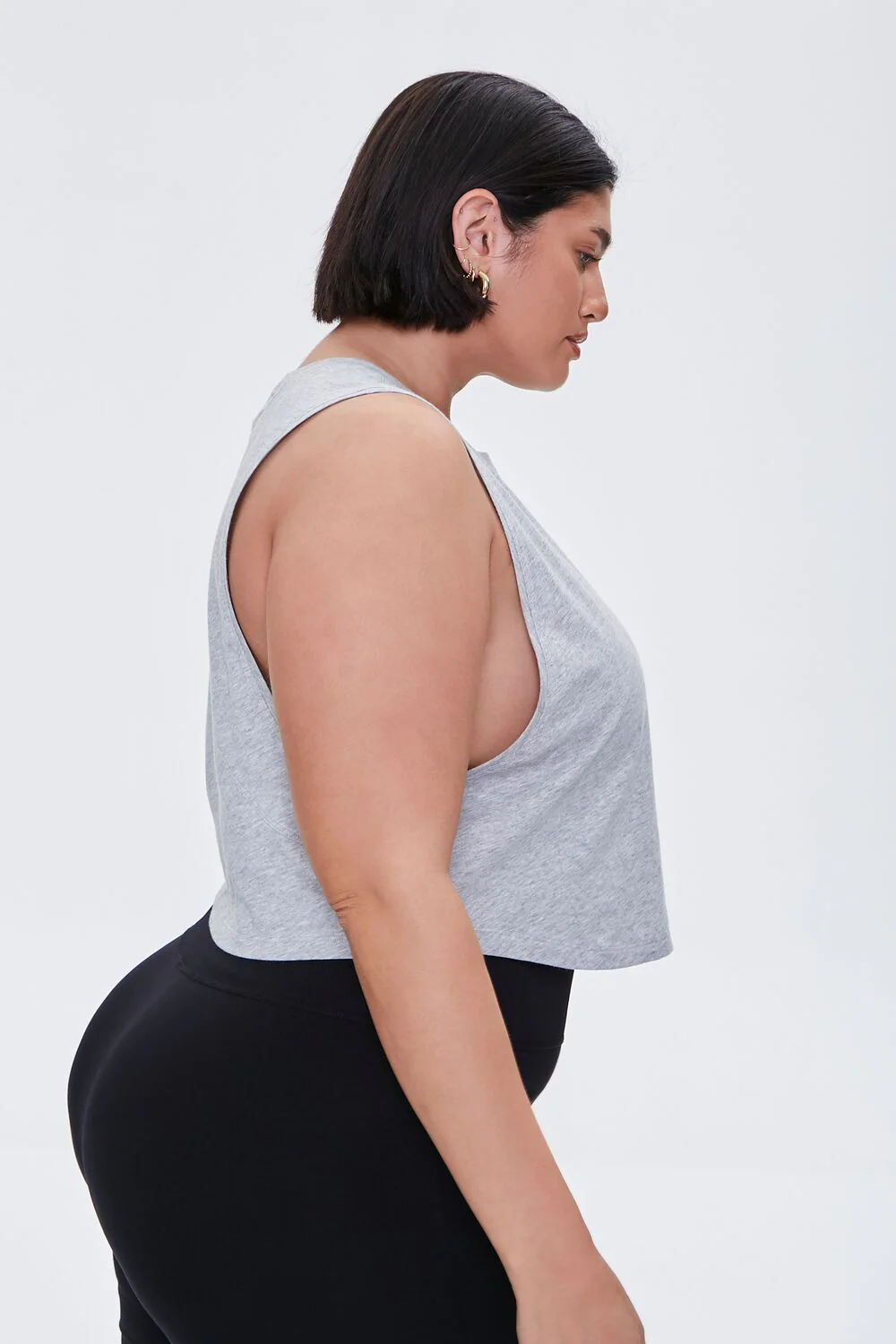 Plus Size Active Muscle Tee - Image 3