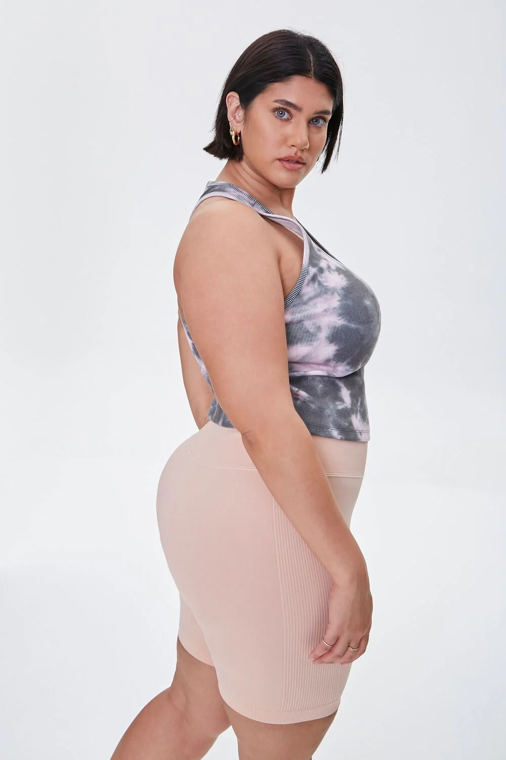 Plus Size Active Tie-Dye Tank Top - Image 2