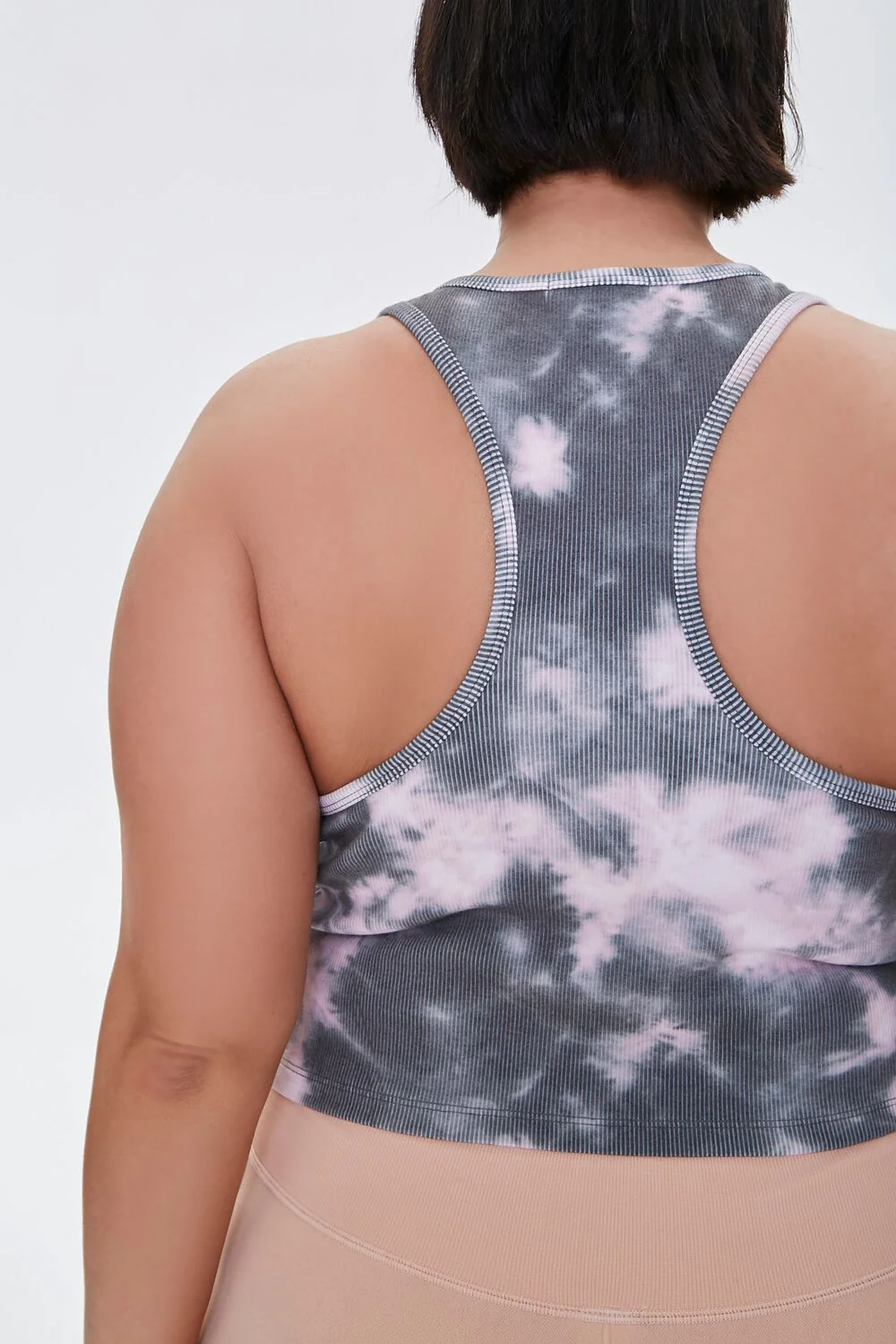 Plus Size Active Tie-Dye Tank Top - Image 3