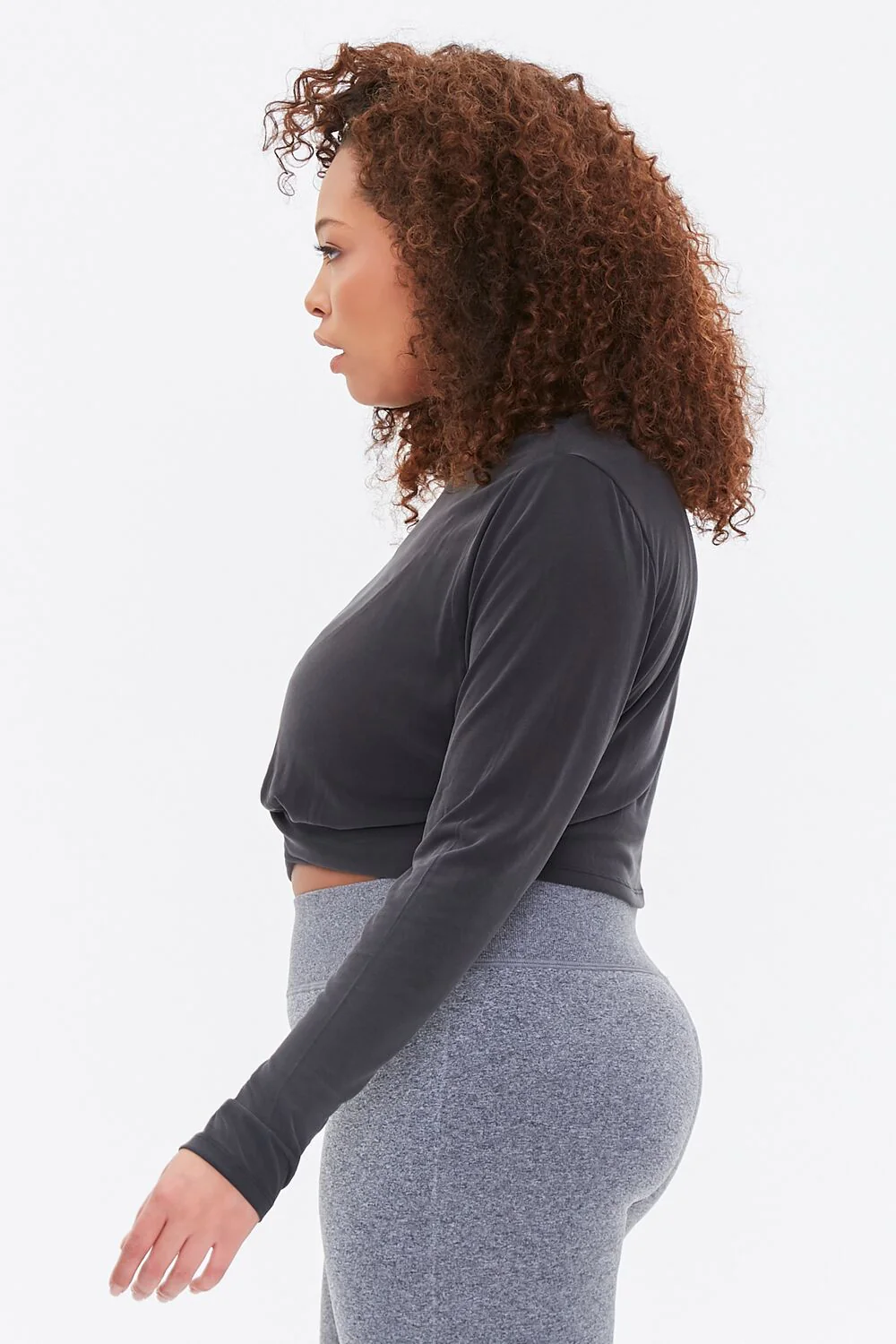 Plus Size Active Twisted Top - Image 2