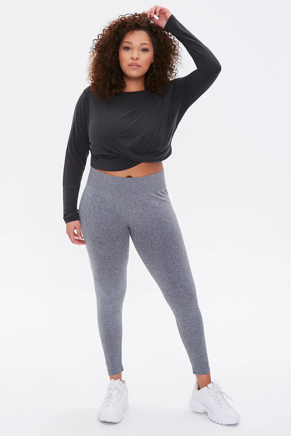 Plus Size Active Twisted Top - Image 4