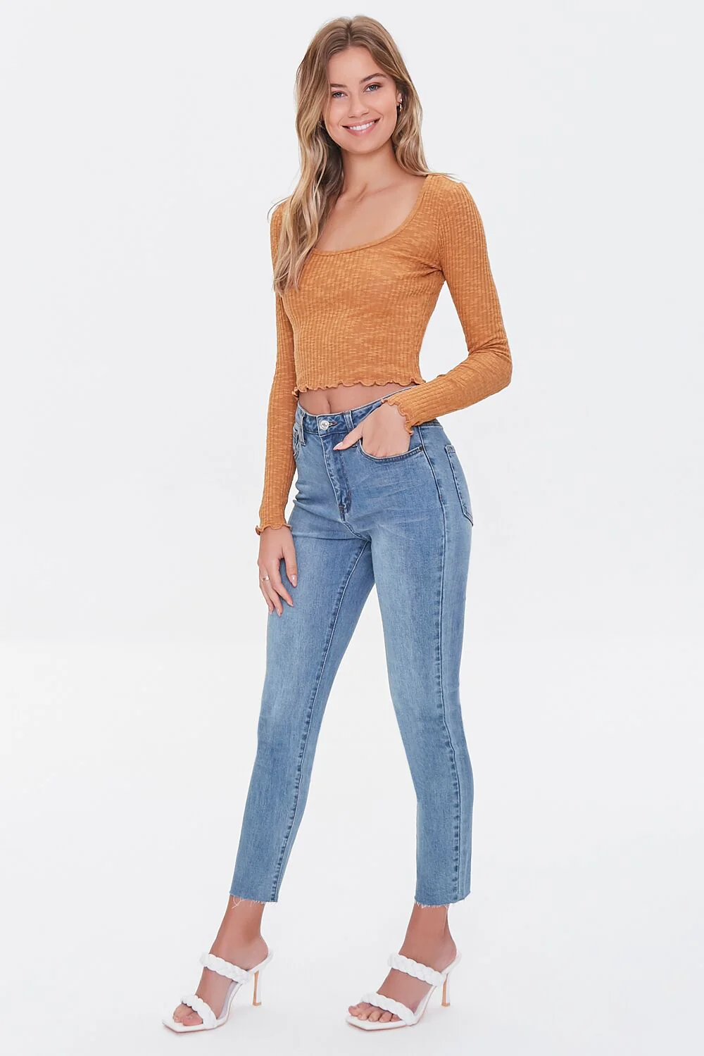 Ribbed Lettuce-Edge Top - Image 4