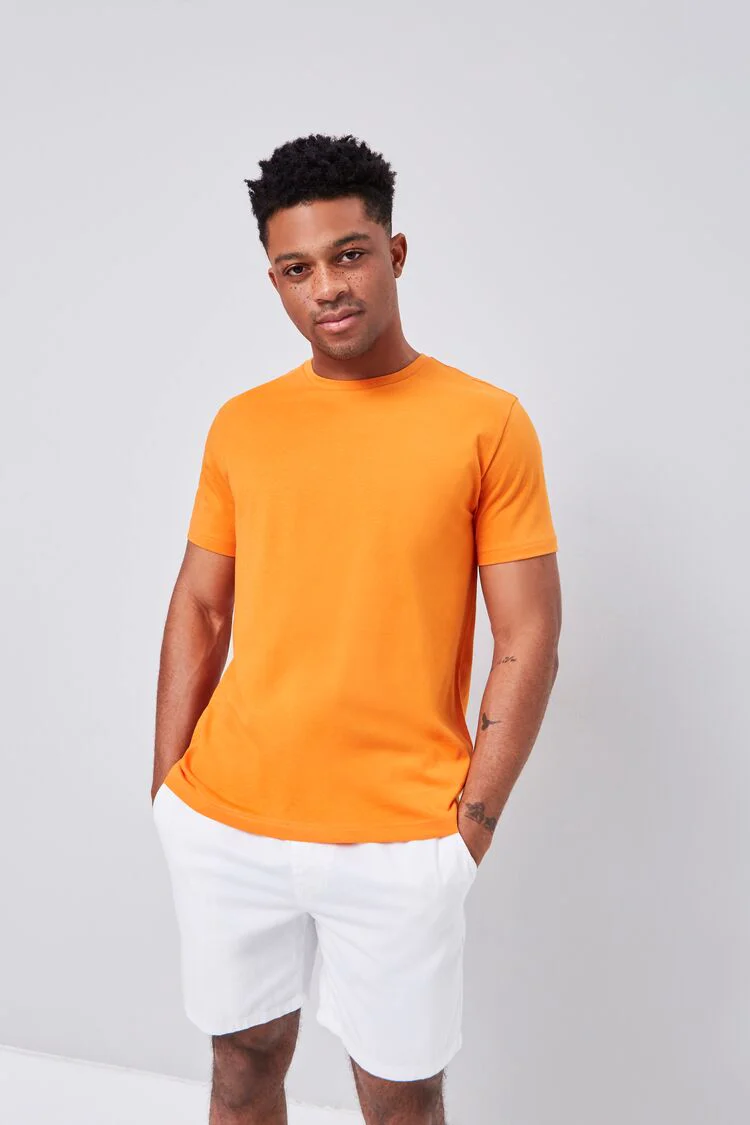 Basic Organically Grown Cotton Tee - Image 12