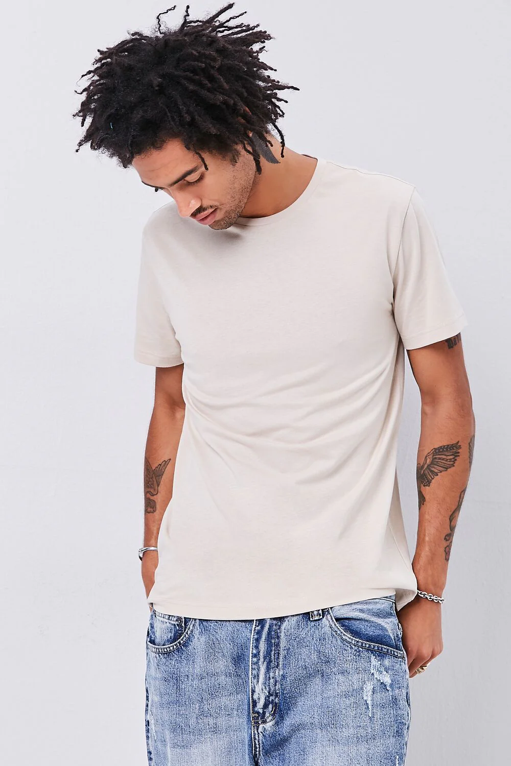 Basic Organically Grown Cotton Tee - Image 16