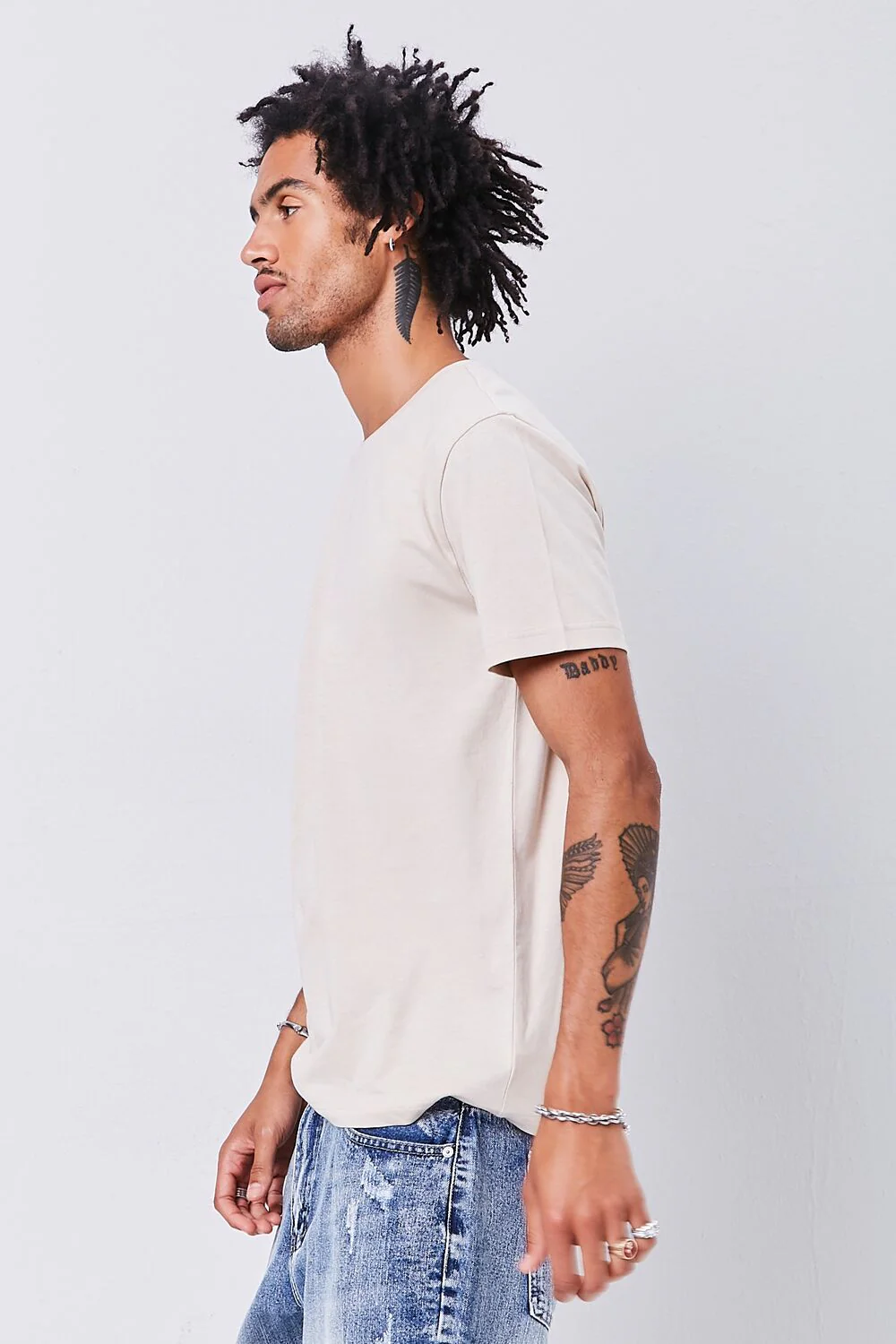 Basic Organically Grown Cotton Tee - Image 17