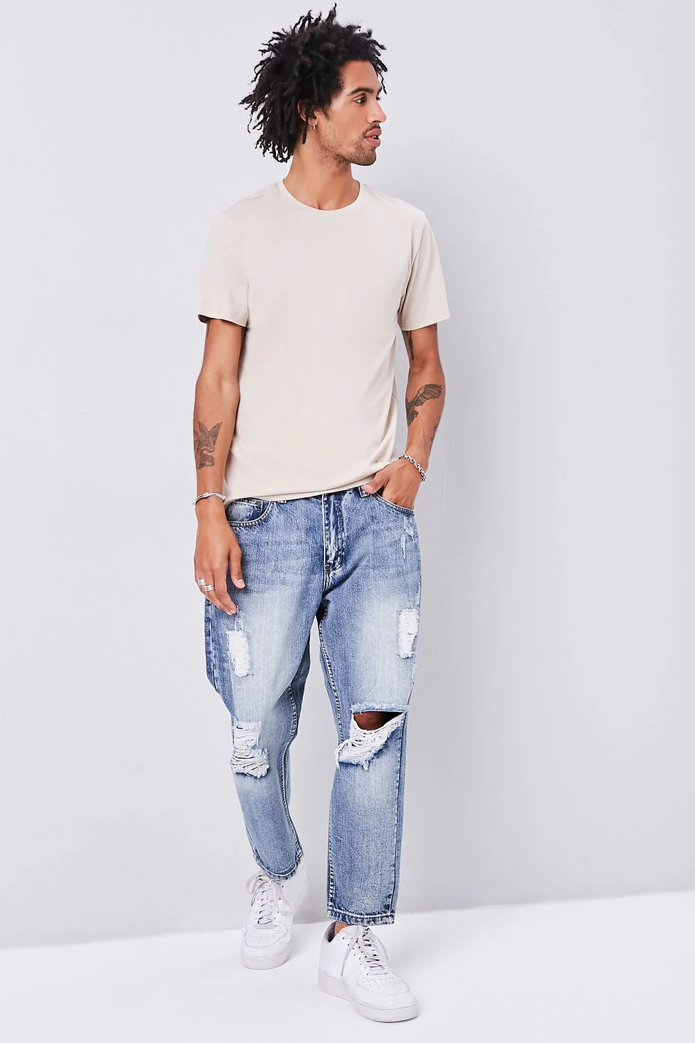 Basic Organically Grown Cotton Tee - Image 19