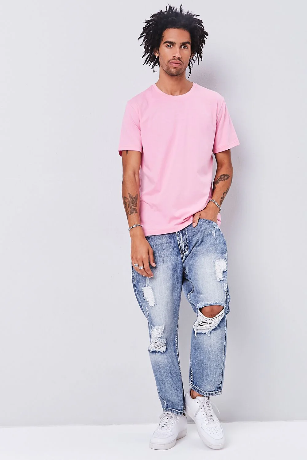 Basic Organically Grown Cotton Tee - Image 23